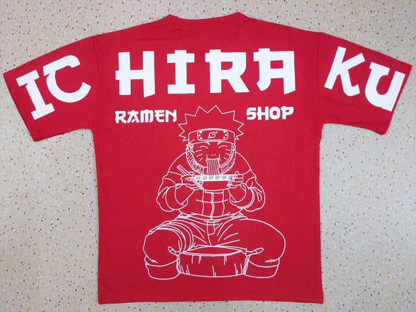 ICHIRAKU RED ANIME TSHIRT