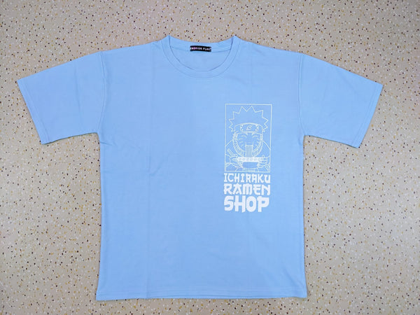 ICHIRAKU LIGHT SKY BLUE ANIME TSHIRT