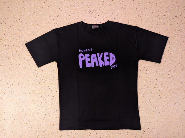 PEAKED Z BLACK ANIME TSHIRT