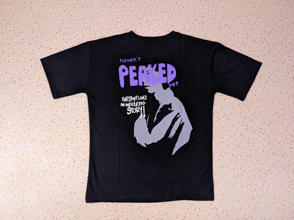 PEAKED Z BLACK ANIME TSHIRT